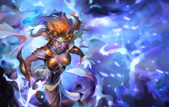 Artwork for NFT card game 'Gods Unchained