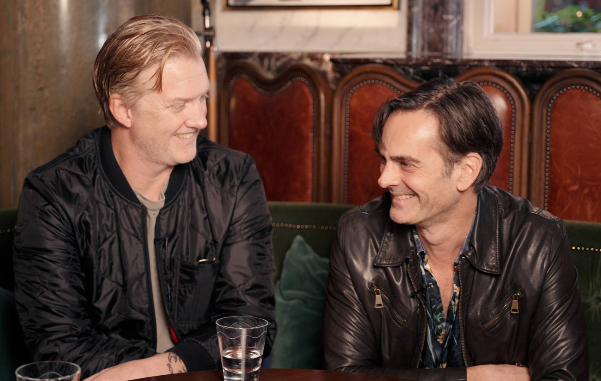 Queens Of The Stone Age's Josh Homme and Dean Fertita interviewed by NME. Credit: NME/Dean Uzzell