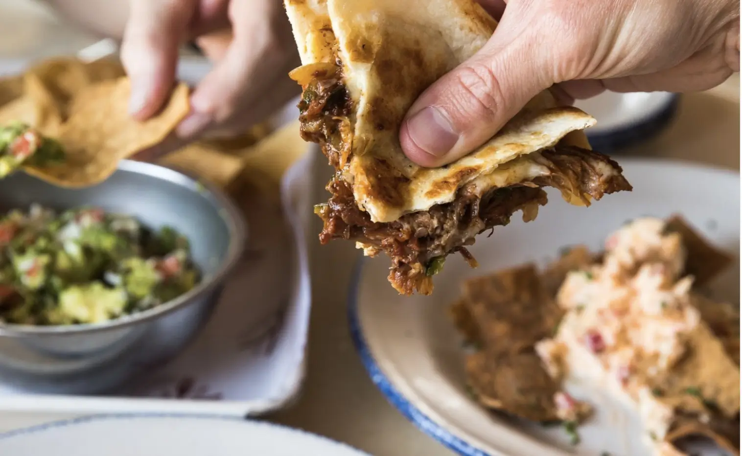 Jack Allen's Kitchen Seafood Specials in Tortillas